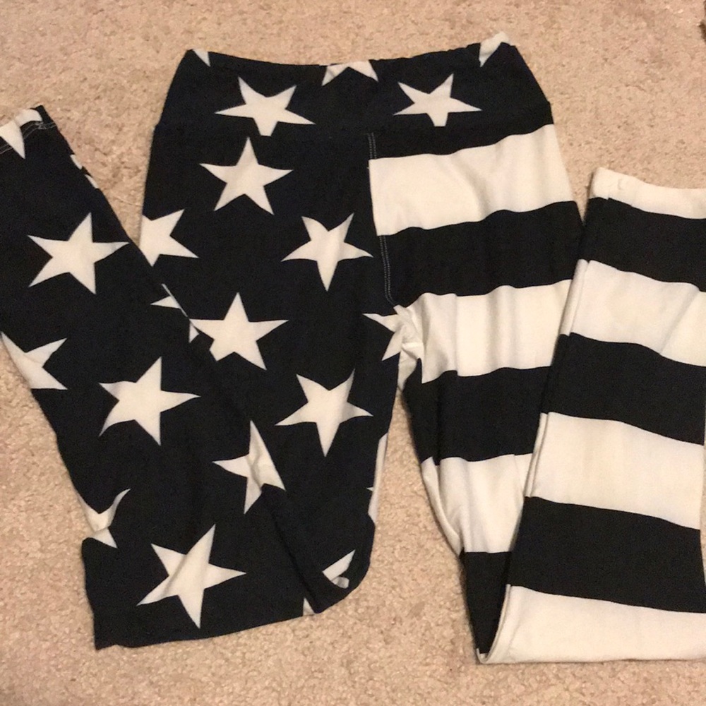 LuLaRoe flag leggings